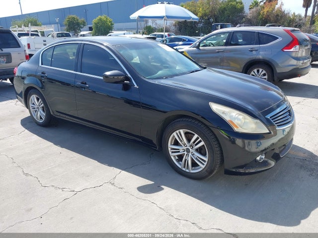 Auction sale of the 2012 Infiniti G25 Journey, vin: JN1DV6APXCM700321, lot number: 46205201