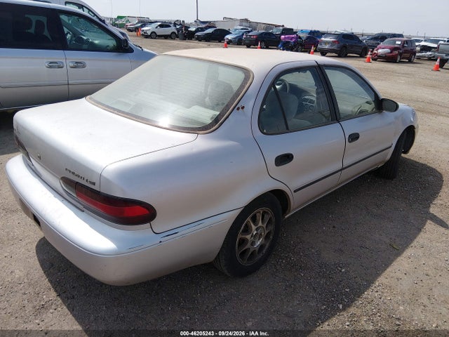 1997 Geo Prizm Lsi მანქანა იყიდება აუქციონზე, vin: 1Y1SK5287VZ459270, აუქციონის ნომერი: 46205243