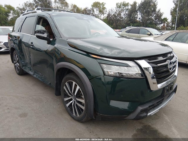 2023 Nissan Pathfinder Platinum Fwd მანქანა იყიდება აუქციონზე, vin: 5N1DR3DH4PC259460, აუქციონის ნომერი: 46205249