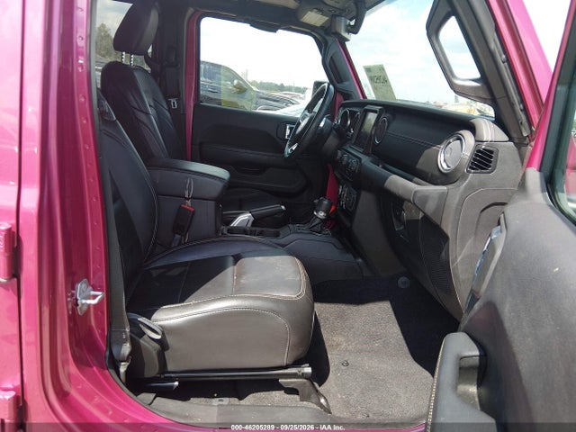 Продажа на аукционе авто 2021 Jeep Wrangler Unlimited Sahara, vin: 1C4HJXEG6MW858476, номер лота: 46205289