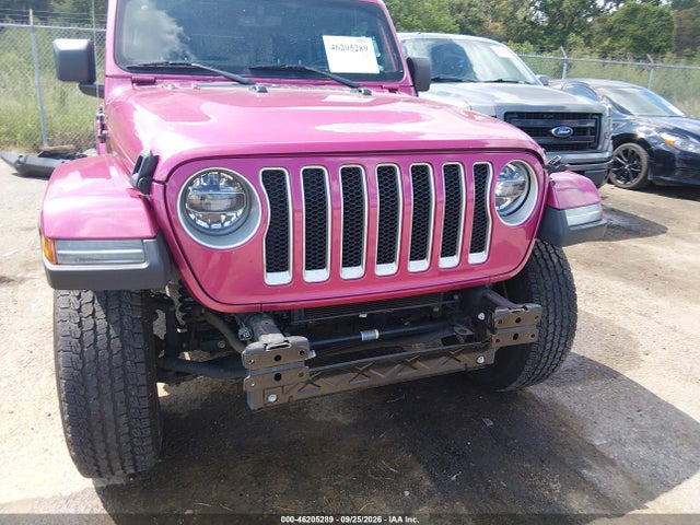Продажа на аукционе авто 2021 Jeep Wrangler Unlimited Sahara, vin: 1C4HJXEG6MW858476, номер лота: 46205289