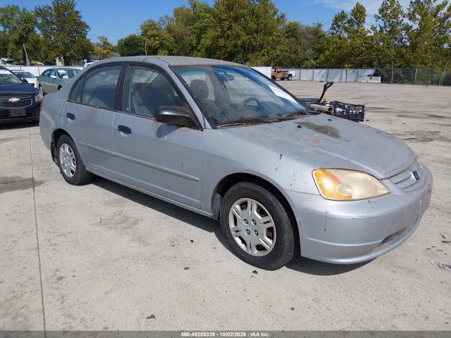 Продаж на аукціоні авто 2001 Honda Civic Lx, vin: 2HGES16571H533549, номер лоту: 46205339