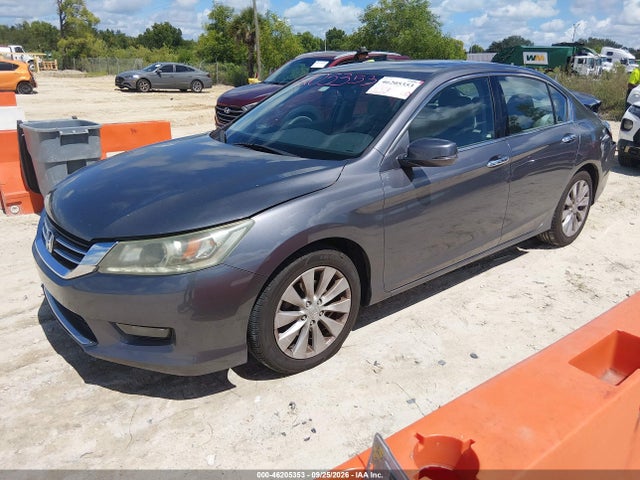 2015 Honda Accord Ex-l/ex-l V-6 მანქანა იყიდება აუქციონზე, vin: 1HGCR3F86FA012790, აუქციონის ნომერი: 46205353