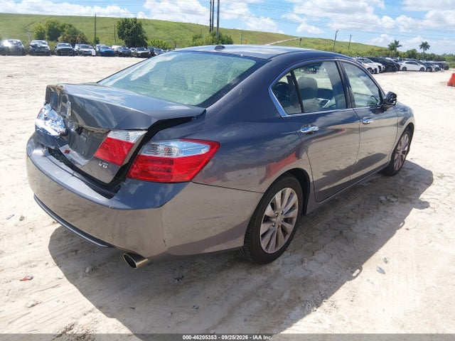 2015 Honda Accord Ex-l/ex-l V-6 მანქანა იყიდება აუქციონზე, vin: 1HGCR3F86FA012790, აუქციონის ნომერი: 46205353