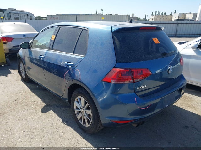 Aukcja sprzedaży 2016 Volkswagen Golf Tsi S W/sunroof, vin: 3VW217AU1GM046277, numer aukcji: 46205360