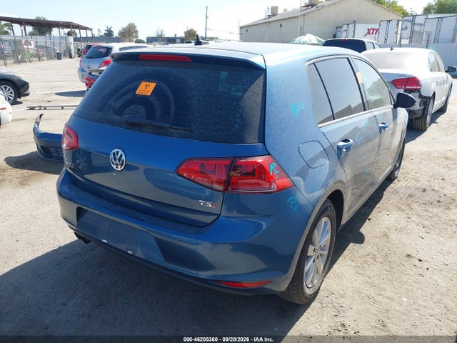 Aukcja sprzedaży 2016 Volkswagen Golf Tsi S W/sunroof, vin: 3VW217AU1GM046277, numer aukcji: 46205360