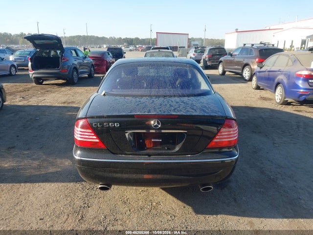 2006 Mercedes-benz Cl-class 5.0l მანქანა იყიდება აუქციონზე, vin: WDBPJ75J56A047788, აუქციონის ნომერი: 46205366