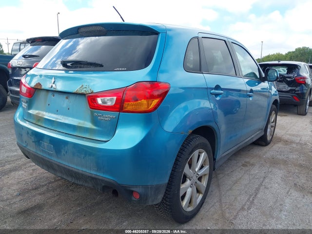 46205387 :رقم المزاد ، 4A4AR3AUXEE009904 vin ، 2014 Mitsubishi Outlander Sport Es مزاد بيع
