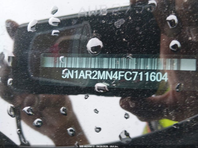 2015 Nissan Pathfinder Sl მანქანა იყიდება აუქციონზე, vin: 5N1AR2MN4FC711604, აუქციონის ნომერი: 46205413