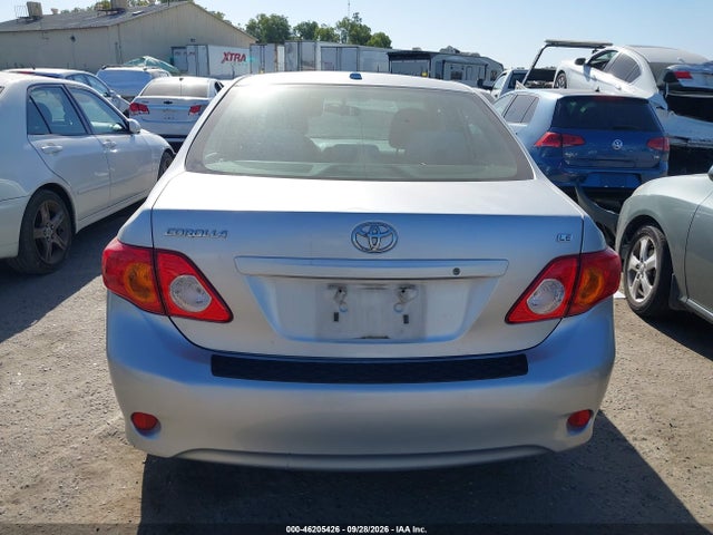 2009 Toyota Corolla Le მანქანა იყიდება აუქციონზე, vin: JTDBL40E09J006648, აუქციონის ნომერი: 46205426