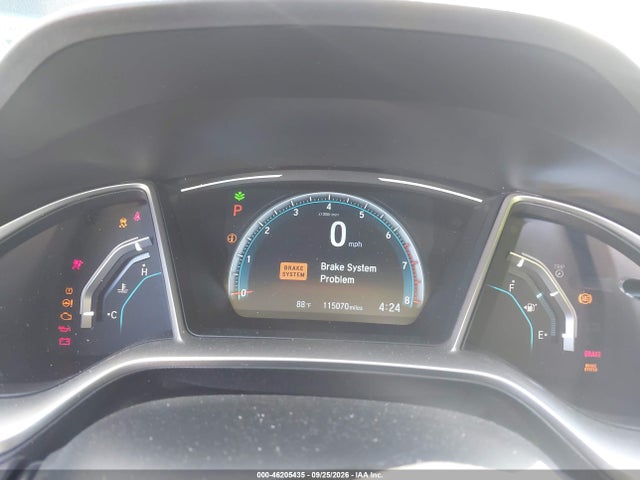 46205435 :رقم المزاد ، 19XFC1F7XHE022229 vin ، 2017 Honda Civic Ex-l مزاد بيع