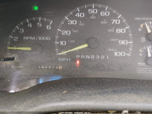 Продажа на аукционе авто 1997 Chevrolet C/k 1500 Work Fleetside W/t, vin: 1GCEC14W9VZ127964, номер лота: 46205568