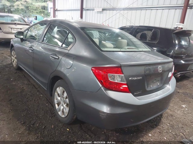 Продажа на аукционе авто 2012 Honda Civic Sdn Lx, vin: 19XFB2F50CE034857, номер лота: 46205597