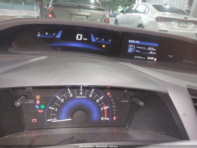 Продажа на аукционе авто 2012 Honda Civic Sdn Lx, vin: 19XFB2F50CE034857, номер лота: 46205597