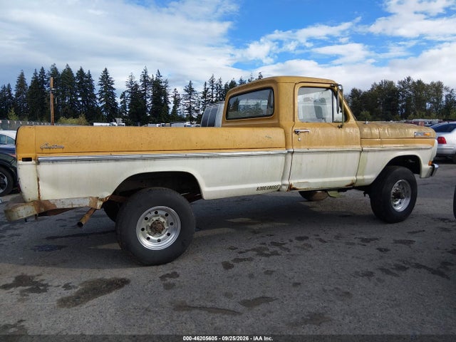 46205605 :رقم المزاد ، F26YRK11020 vin ، 1971 Ford F250 مزاد بيع