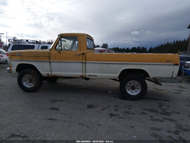 46205605 :رقم المزاد ، F26YRK11020 vin ، 1971 Ford F250 مزاد بيع