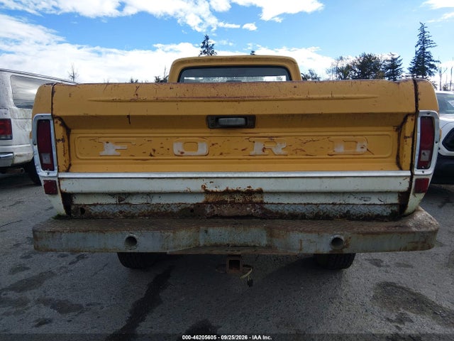 46205605 :رقم المزاد ، F26YRK11020 vin ، 1971 Ford F250 مزاد بيع