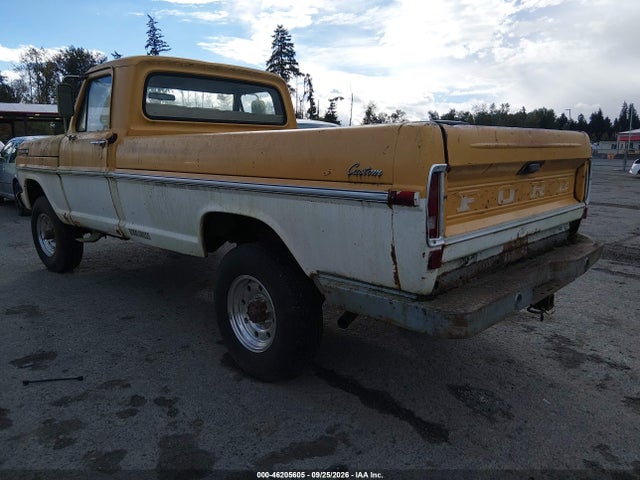 46205605 :رقم المزاد ، F26YRK11020 vin ، 1971 Ford F250 مزاد بيع