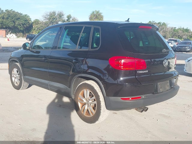 2013 Volkswagen Tiguan S W/sunroof მანქანა იყიდება აუქციონზე, vin: WVGAV3AX0DW571473, აუქციონის ნომერი: 46205712