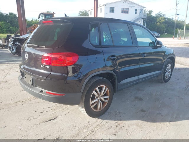 2013 Volkswagen Tiguan S W/sunroof მანქანა იყიდება აუქციონზე, vin: WVGAV3AX0DW571473, აუქციონის ნომერი: 46205712