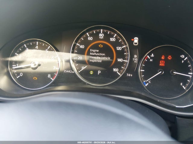 46205791 :رقم المزاد ، 3MVDMBCM5SM772735 vin ، 2025 Mazda Cx-30 2.5 S Carbon Edition مزاد بيع