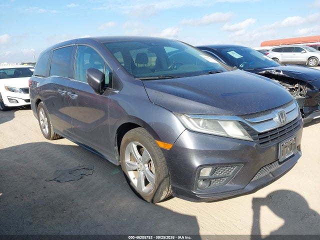 46205792 :رقم المزاد ، 5FNRL6H56JB061955 vin ، 2018 Honda Odyssey Ex مزاد بيع