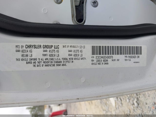 2014 Chrysler 300 მანქანა იყიდება აუქციონზე, vin: 2C3CCAAG2EH202979, აუქციონის ნომერი: 46205833