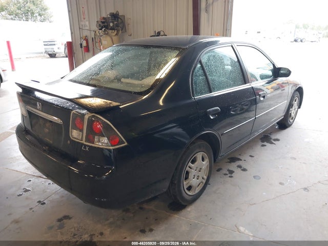 46205920 :رقم المزاد ، 1HGES15531L034817 vin ، 2001 Honda Civic Lx مزاد بيع