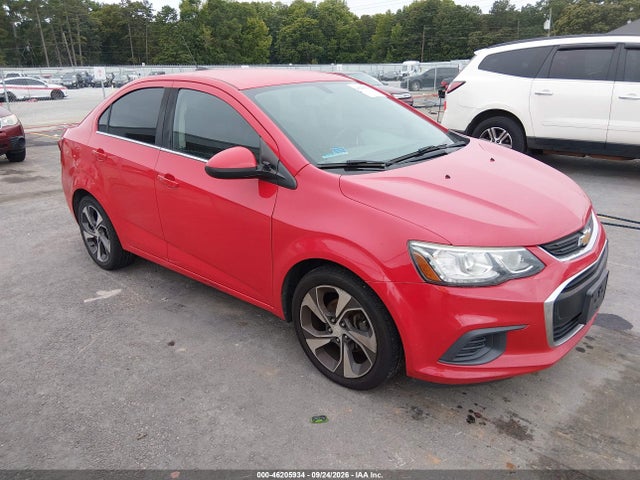 46205934 :رقم المزاد ، 1G1JF5SB6H4120736 vin ، 2017 Chevrolet Sonic Premier Auto مزاد بيع