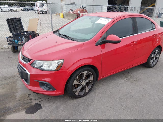 46205934 :رقم المزاد ، 1G1JF5SB6H4120736 vin ، 2017 Chevrolet Sonic Premier Auto مزاد بيع