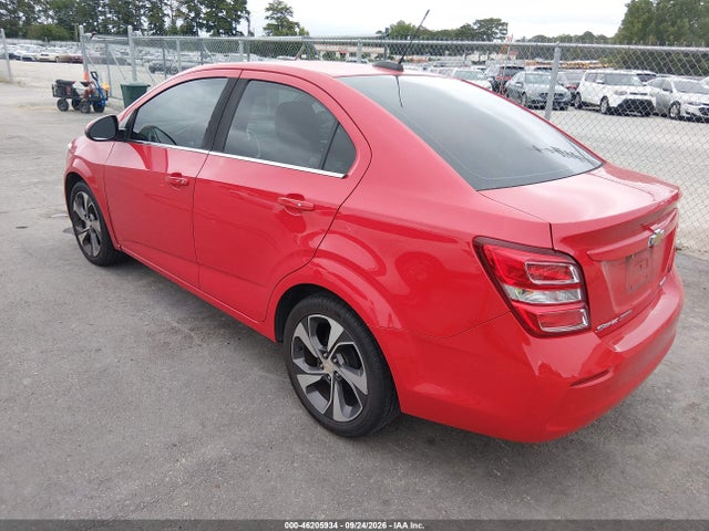 46205934 :رقم المزاد ، 1G1JF5SB6H4120736 vin ، 2017 Chevrolet Sonic Premier Auto مزاد بيع