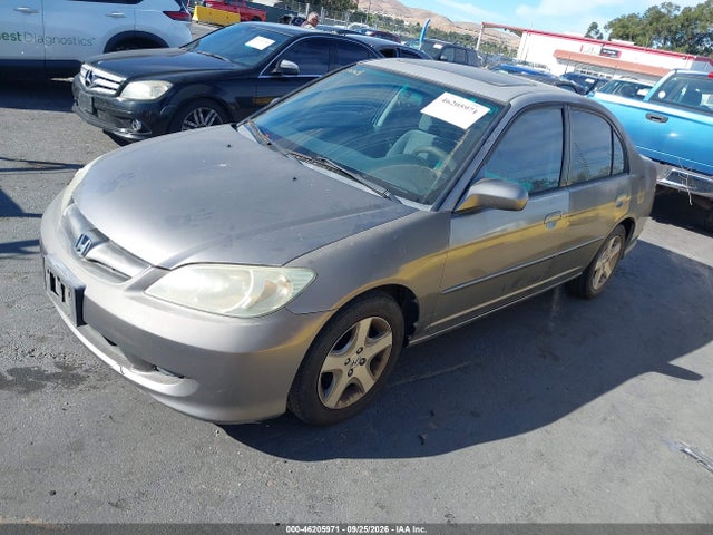Продажа на аукционе авто 2004 Honda Civic Ex, vin: 2HGES26724H642626, номер лота: 46205971