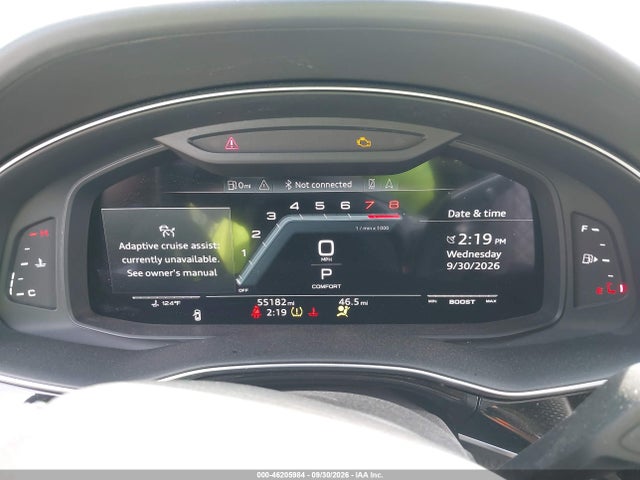 2021 Audi Sq7 Prestige Tfsi Quattro Tiptronic მანქანა იყიდება აუქციონზე, vin: WA1VWBF7XMD039031, აუქციონის ნომერი: 46205984