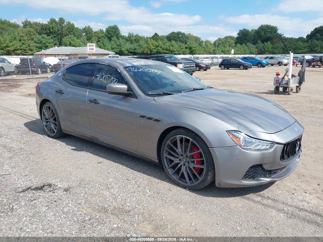 46205999 :رقم المزاد ، ZAM57RTA8E1126646 vin ، 2014 Maserati Ghibli S Q4 مزاد بيع