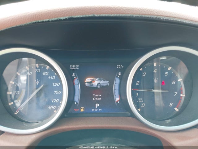 Aukcja sprzedaży 2014 Maserati Ghibli S Q4, vin: ZAM57RTA8E1126646, numer aukcji: 46205999