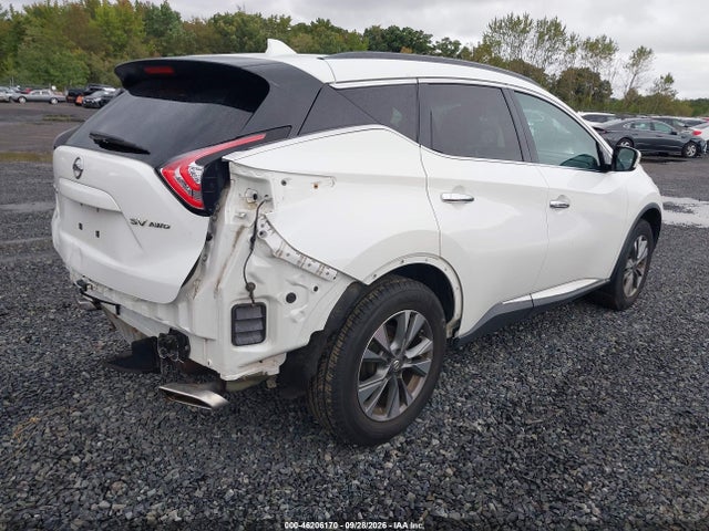 46206170 :رقم المزاد ، 5N1AZ2MH2HN118079 vin ، 2017 Nissan Murano Sv مزاد بيع