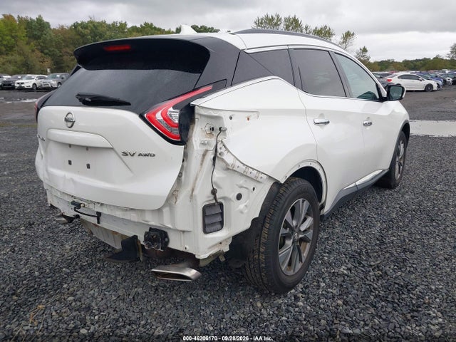 46206170 :رقم المزاد ، 5N1AZ2MH2HN118079 vin ، 2017 Nissan Murano Sv مزاد بيع