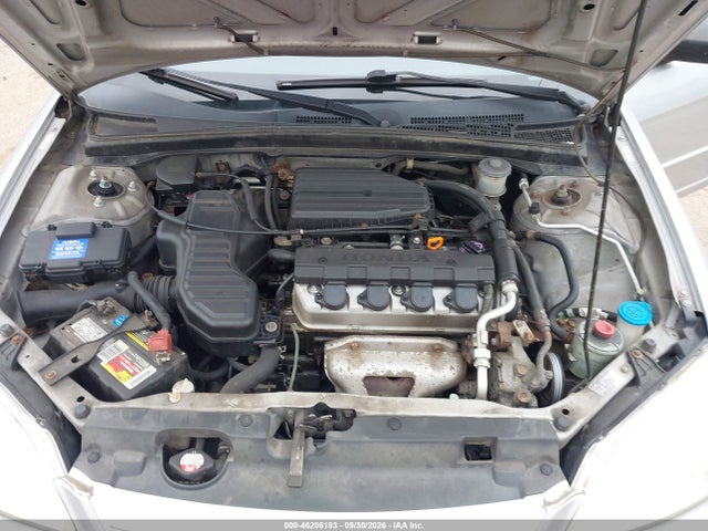 46206183 :رقم المزاد ، 2HGES16521H539937 vin ، 2001 Honda Civic Lx مزاد بيع