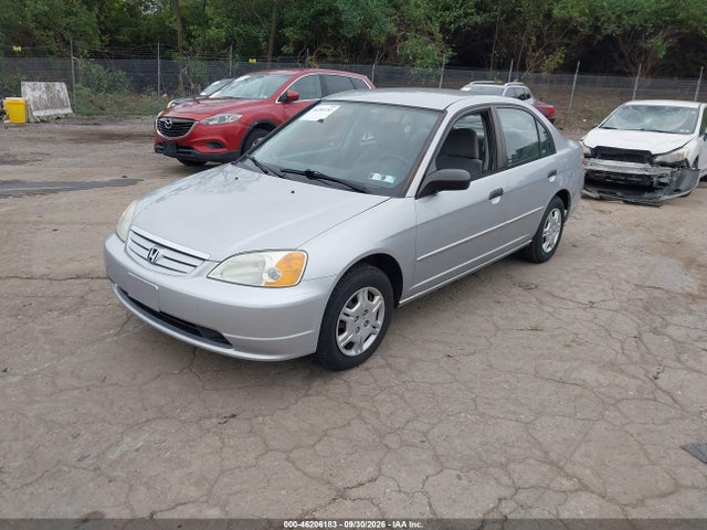 46206183 :رقم المزاد ، 2HGES16521H539937 vin ، 2001 Honda Civic Lx مزاد بيع