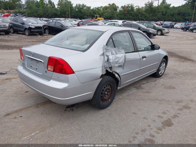 46206183 :رقم المزاد ، 2HGES16521H539937 vin ، 2001 Honda Civic Lx مزاد بيع