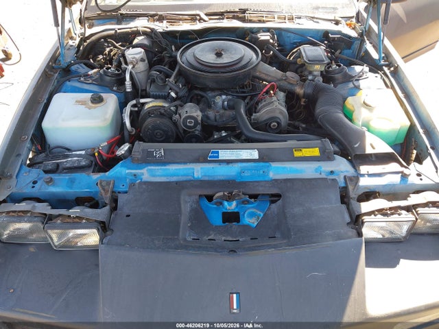 46206219 :رقم المزاد ، 1G1FP21E4KL105338 vin ، 1989 Chevrolet Camaro مزاد بيع