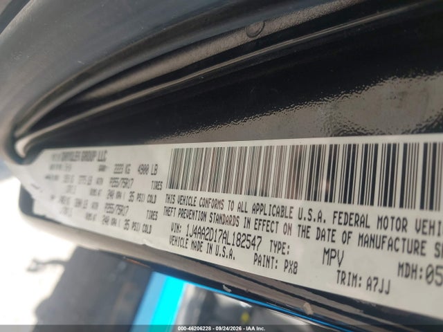 2010 Jeep Wrangler Sport მანქანა იყიდება აუქციონზე, vin: 1J4AA2D17AL182547, აუქციონის ნომერი: 46206228