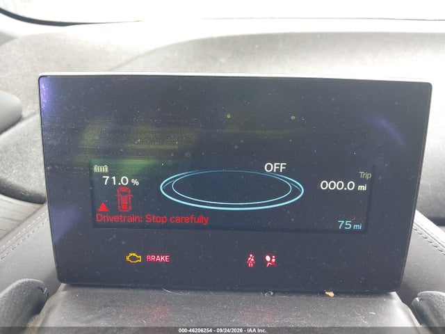 Aukcja sprzedaży 2017 Bmw I3 94 Ah W/range Extender, vin: WBY1Z8C37HV892579, numer aukcji: 46206254