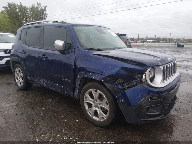 Продаж на аукціоні авто 2016 Jeep Renegade Limited, vin: ZACCJADT4GPC76139, номер лоту: 46206369