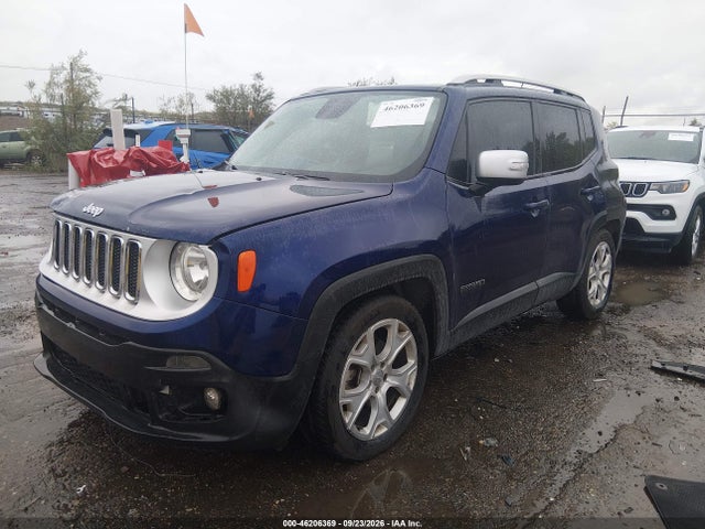 Продаж на аукціоні авто 2016 Jeep Renegade Limited, vin: ZACCJADT4GPC76139, номер лоту: 46206369