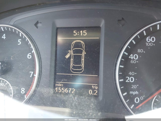 46206450 :رقم المزاد ، 1VWBP7A37CC034362 vin ، 2012 Volkswagen Passat 2.5l Se مزاد بيع