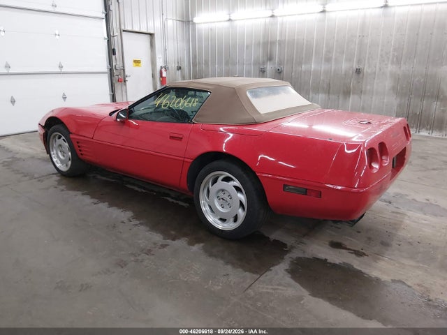 46206618 :رقم المزاد ، 1G1YY33P1N5100083 vin ، 1992 Chevrolet Corvette مزاد بيع