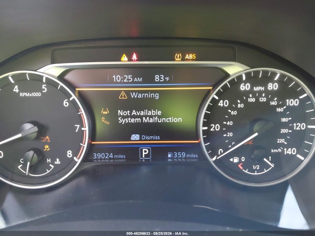 1N4BL4DV6SN372502 Nissan Altima Sv Fwd