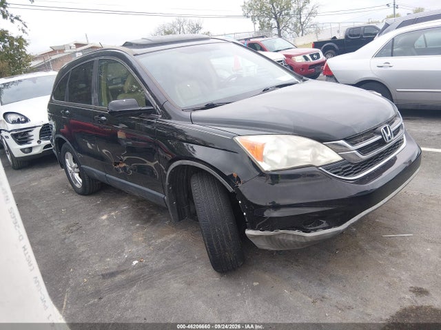 46206660 :رقم المزاد ، 5J6RE3H72AL017534 vin ، 2010 Honda Cr-v Ex-l مزاد بيع