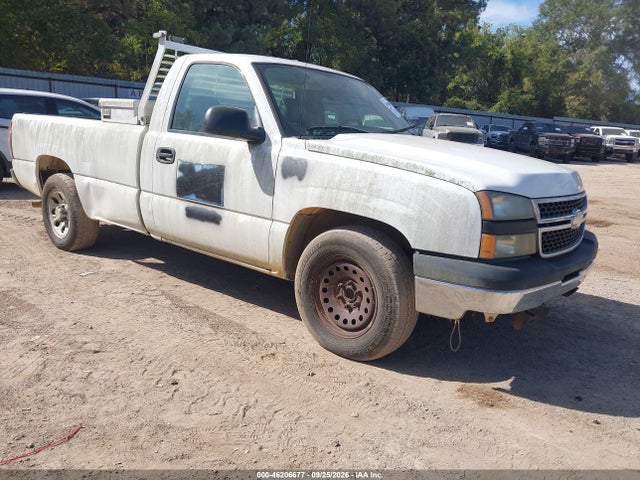 Продажа на аукционе авто 2006 Chevrolet Silverado 1500 Work Truck, vin: 3GCEC14V76G255497, номер лота: 46206677